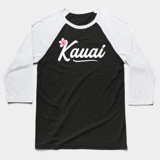 Kauai Hawaii-Beach Vacation Kauai Baseball T-Shirt